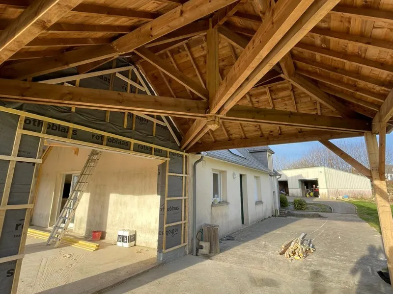 charpente bois val couesnon