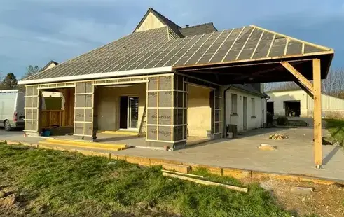 installation de bardage Saint-Georges-de-Reintembault-5