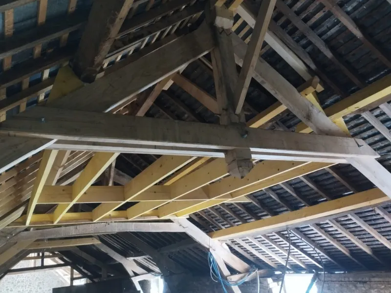 pose de gouttiere villamee